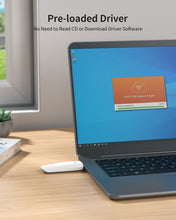 Carica l'immagine nel visualizzatore di Gallery, ioGiant AX1800 USB WiFi 6 Adapter Easy Setup on Windows 11 and 10 with Preloaded Driver No Need to Read CD or Download Driver Software